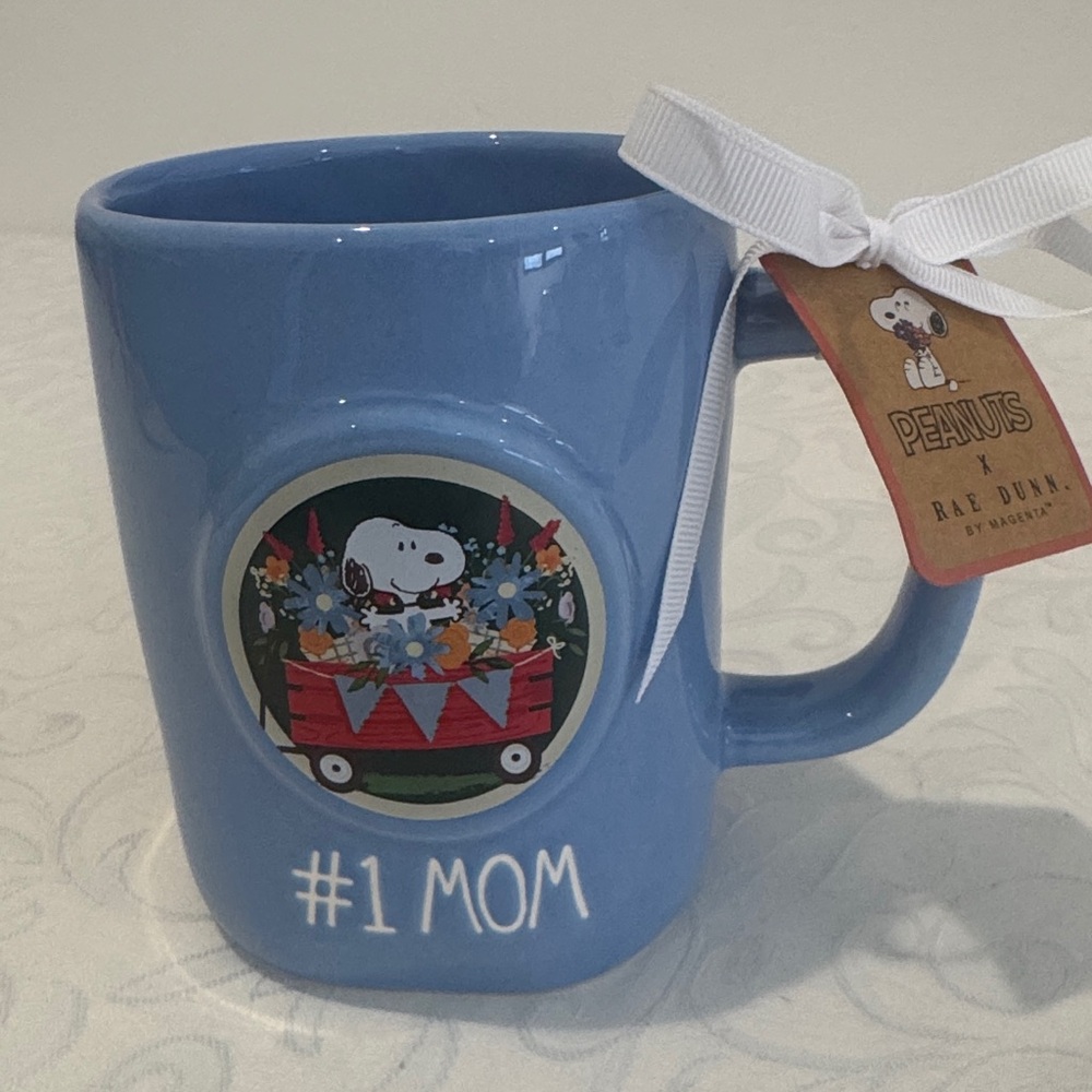 💐Peanuts Blue Peanuts X Rae Dunn Mother’s Day Mug